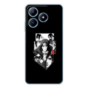 Чехол с принтом «коллаж Итачи» для Realme C63 4G