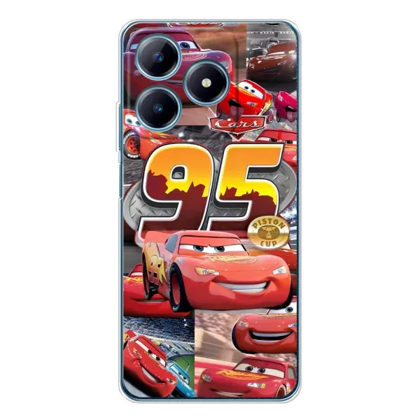 Чехол с принтом «Коллаж Молния Маквин» для Realme C63 4G
