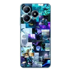 Чехол с принтом «коллаж Аватар» для Realme C63 4G