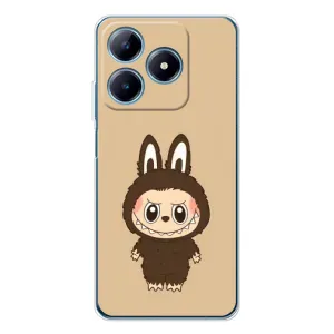 Чохол з Лабубу на Realme C63 4G (Bored Ape в червоному)