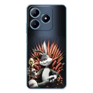 Чехол с принтом «Король Кролик» для Realme C63 4G