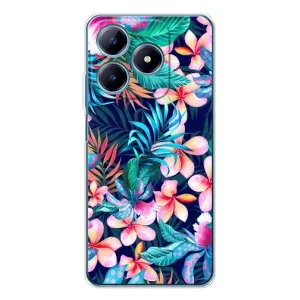 Чохол для Реалмі С63 4G - з принтом (Дизайнерські) (AlphaPrint) (Мальовничі квіти)