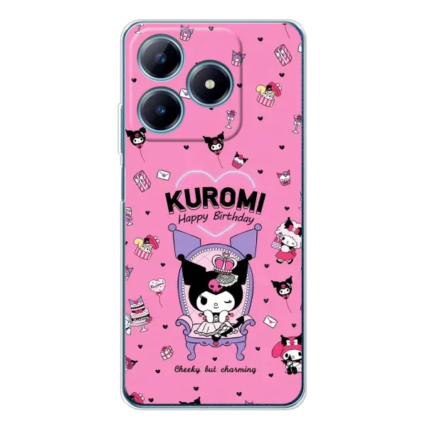 Чехол с принтом «KUROMI» для Realme C63 4G