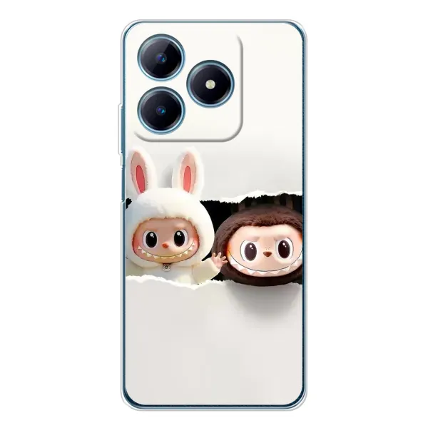 Чехол с принтом «Лабубу» для Realme C63 4G
