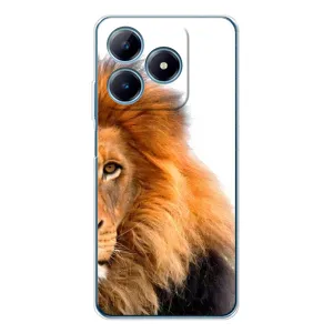 Чохли з картинкою животних Realme C63 4G (Лев грива)