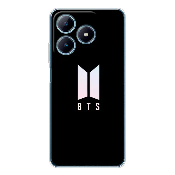 Чехол с принтом «Лого BTS» для Realme C63 4G Чехол с принтом «Лого BTS» для Realme C63 4G