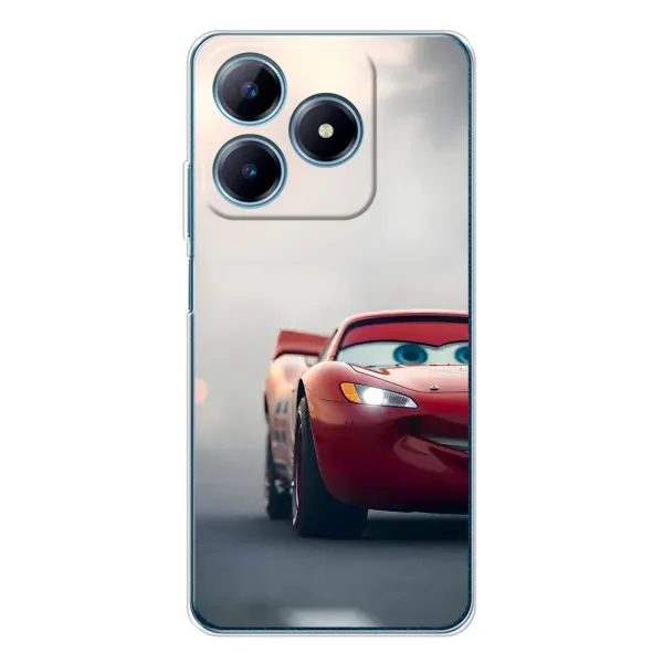 Чехол с принтом «Скоростной Маквин» для Realme C63 4G