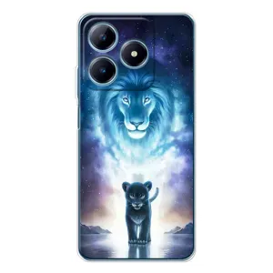 Чехол с принтом «Маленький лев» для Realme C63 4G