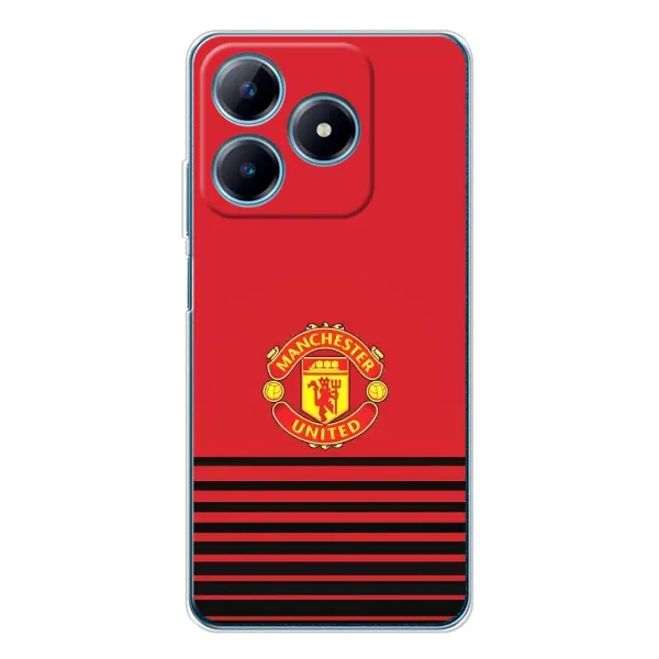 Чехол с принтом «manchester united» для Realme C63 4G