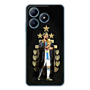 Чохли для Realme C63 4G (Leo чемпіон) (AlphaPrint) (Мессі Король)