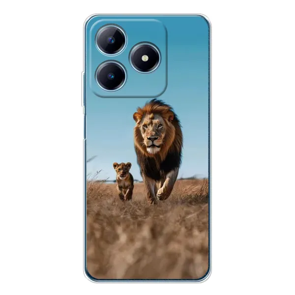 Чохол з принтом «Мусафа та Сімба» для Realme C63 4G Чохол з принтом «Мусафа та Сімба» для Realme C63 4G