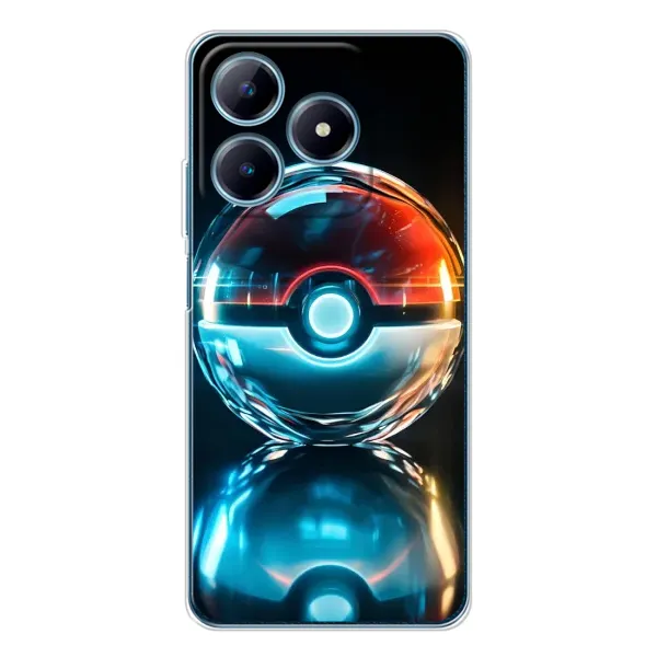 Чохол з принтом «М'яч Пікачу» для Realme C63 4G