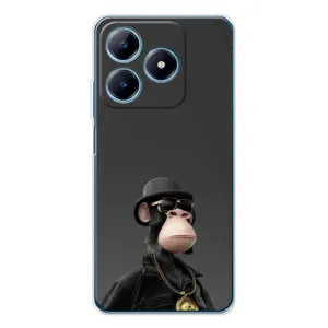 Чехлы с Обезьянами NFT для Realme C63 4G (AlphaPrint) (Обезьяна NFT)