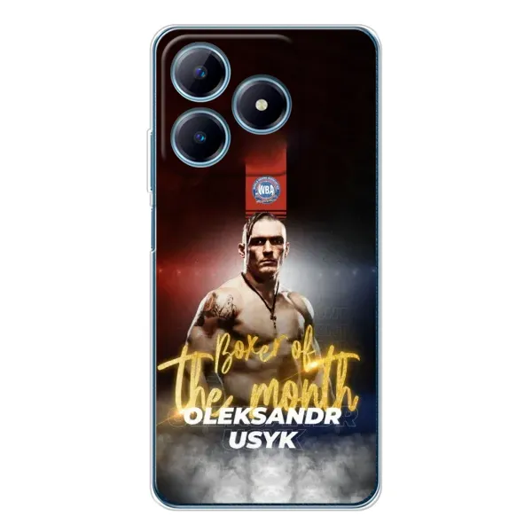 Чохол з принтом «Olexandr Usyk» для Realme C63 4G