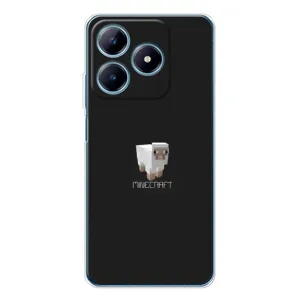 Чехол с принтом «Овечка Майнкрафт» для Realme C63 4G