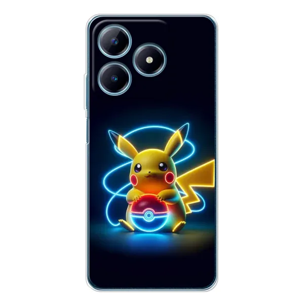 Чохол з принтом «Покемон» для Realme C63 4G