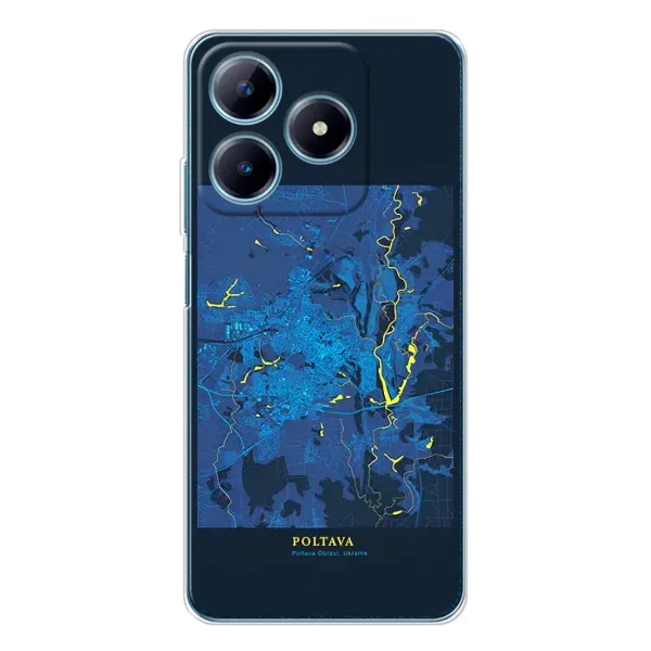 Чехол с принтом «Полтава» для Realme C63 4G