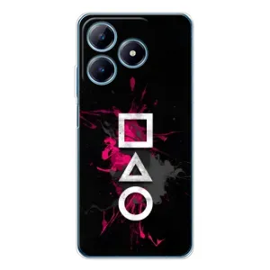 Чохол Гра в кальмара для Realme C63 4G (Символи Гра кальмара)