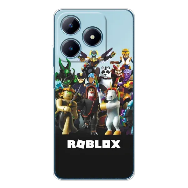 Чехол с принтом «ROBLEX» для Realme C63 4G