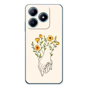 Чехлы для любимой на Реалми С63 4G (VPrint) (Руки любви)