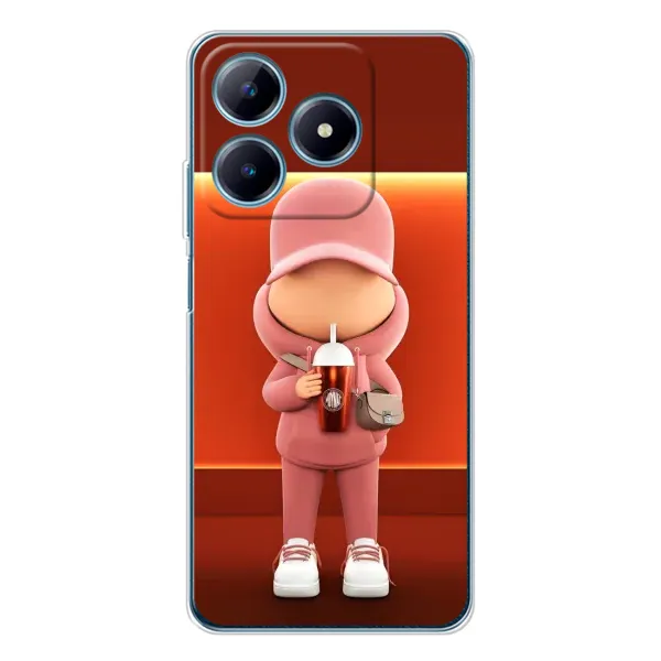 Чохол з принтом «З Кавою» для Realme C63 4G Чохол з принтом «З Кавою» для Realme C63 4G