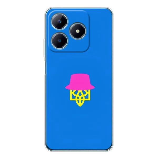Чехол с принтом «Шапка на гербу» для Realme C63 4G
