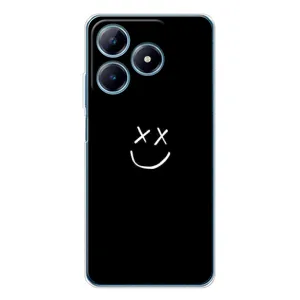Чехол с принтом «Смайл» для Realme C63 4G