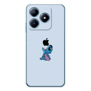 Чохол з принтом Стіч на Realme C63 4G (Stitch apple)