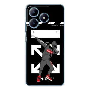 Чехол для Realme C63 4G с картинкой Supreme (AlphaPrint)