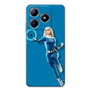 Чохол з принтом Фантастична четвірка для Realme C63 4G (Сью Сторм політ)
