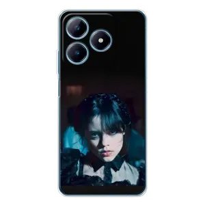 Чохли Венсдей на Realme C63 4G Уенсдей (AlphaPrint) (погляд Венздей)