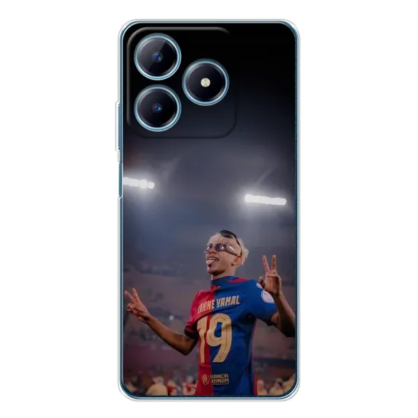 Чехол с принтом «Ямаль на стадионе» для Realme C63 4G Чехол с принтом «Ямаль на стадионе» для Realme C63 4G