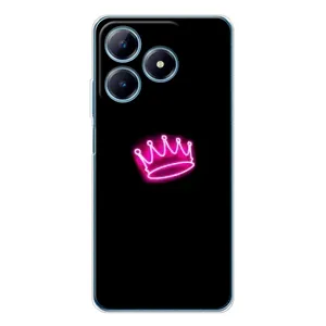 Чехол с принтом «Яркая корона» для Realme C63 4G