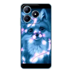 Чехлы с картинкой Лисички для Realme C63 4G (VPrint) (Яркая лисичка)