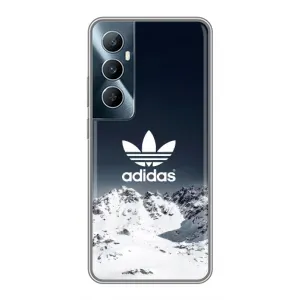 Чехлы Адидас для Realme C65 (AlphaPrint) (Адидас в горах)