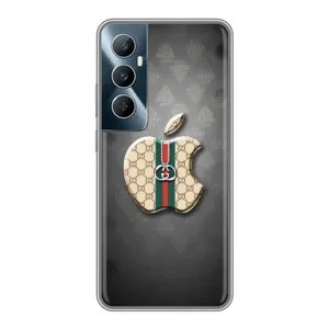 Чехлы ГУЧЧИ для Реалми С65 (AlphaPrint) (Apple gucci)