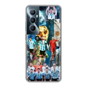 Чехлы Месси для Realme C65 (AlphaPrint) (Аргентина Месси)