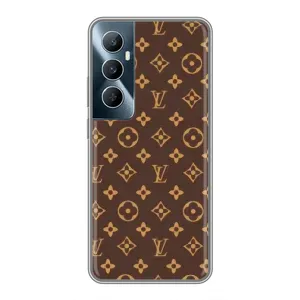 Чехлы Луи Витон для Realme C65 (AlphaPrint - LOUIS VUITTON) (фон LOUIS VUITTON)