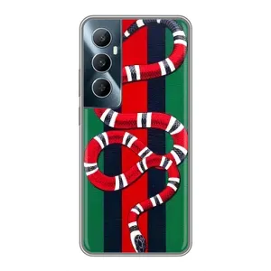 Чехлы ГУЧЧИ для Реалми С65 (AlphaPrint) (Gucci змия)