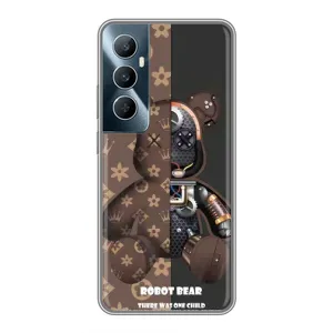 Крутые Чехлы Луи Виттон для Realme C65 (AlphaPrint) (Медведь Луи Витон)
