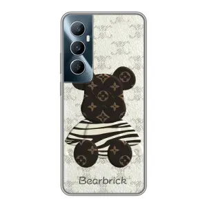 Крутые Чехлы Луи Виттон для Realme C65 (AlphaPrint) (Медведь LV)
