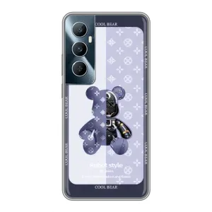 Крутые Чехлы Луи Виттон для Realme C65 (AlphaPrint) (Медвежонок LV)