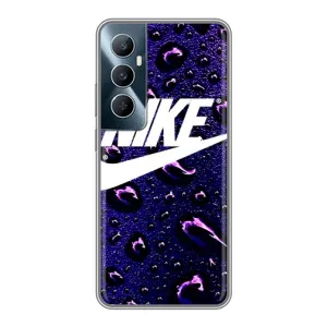 Чехол для Realme C65 - с принтом Найк (AlphaPrint) (Найк принт)