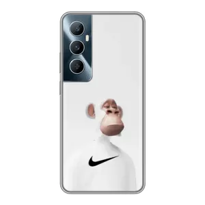 Чехлы с Обезьянами NFT для Realme C65 (AlphaPrint) (обезьяна NFT Nike)