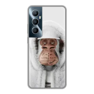 Чехлы с Обезьянами NFT для Realme C65 (AlphaPrint) (обезьяна NFT в тату)