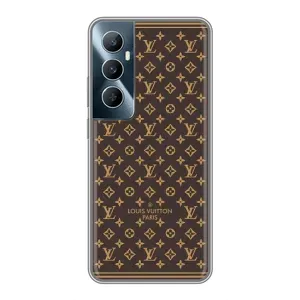 Чехлы Луи Витон для Realme C65 (AlphaPrint - LOUIS VUITTON) (обои LV)