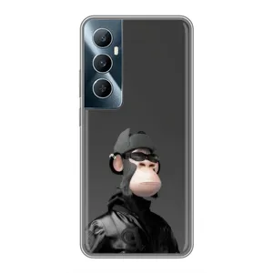 Чехлы с Обезьянами NFT для Realme C65 (AlphaPrint) (стильная обезьяна NFT)