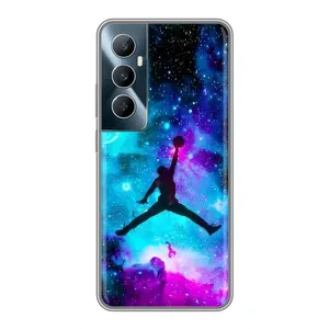 Чехлы для Realme C65 - с картинкой JORDAN (AlphaPrint) (Яркий Джордан)
