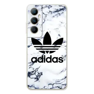 Чохли Адидас для Realme C66 (AlphaPrint) (Адідас на мраморі)