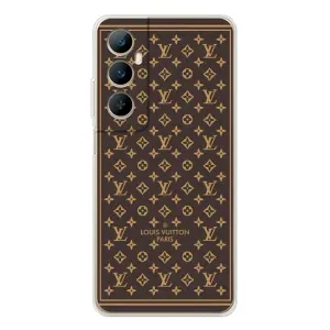 Чохли Луі Вітон для Realme C66 (AlphaPrint - LOUIS VUITTON) (шпалери LV)